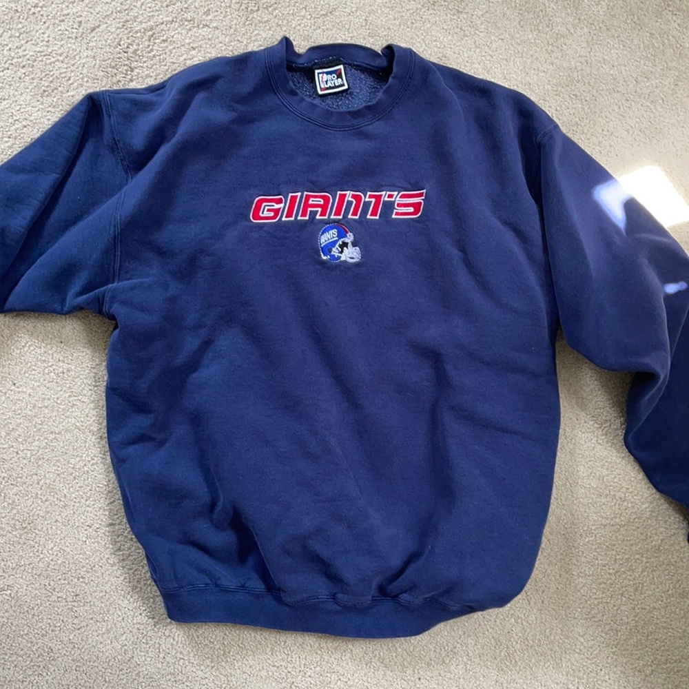 Large Vintage NY Giants crew neck Sweatshirt